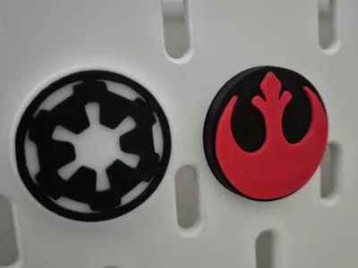 Skadis Pins: Star Wars Empire or Rebel Alliance