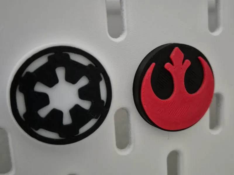 Skadis Pins: Star Wars Empire or Rebel Alliance