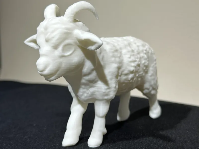 Realistic goat