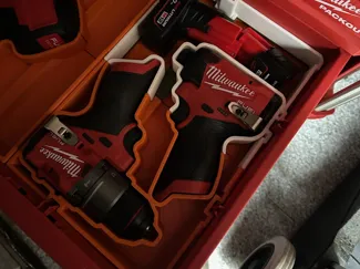 Milwaukee M12 Drill Combo - 3 Drawer Insert