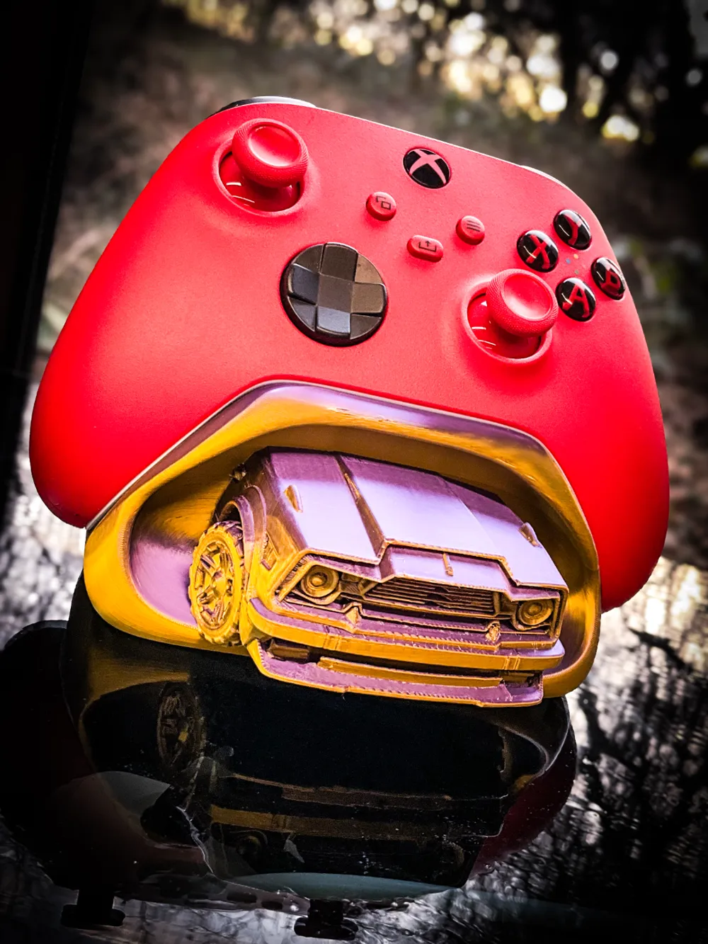 XBOX_Controller_Rocket_League_Fennec_Stand - Free 3D Print Model ...