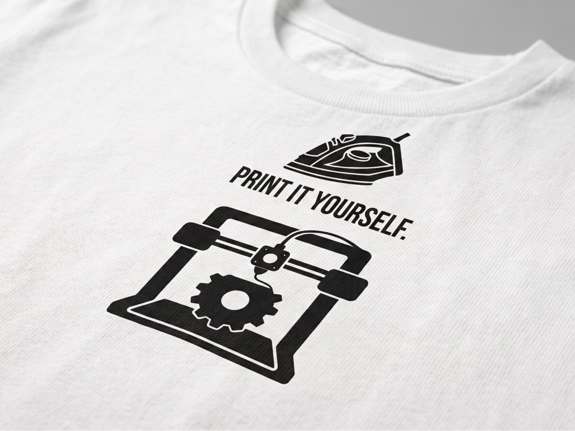 T-shirt - Print it your self 3d-printer
