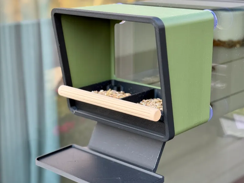 Modular Window Bird Feeder