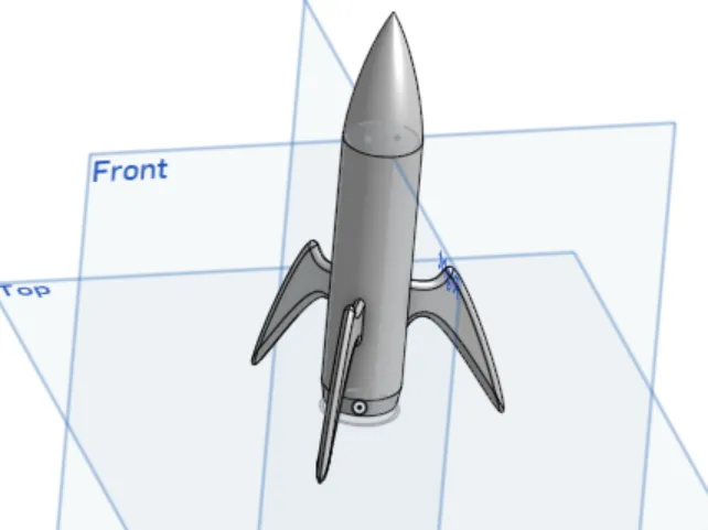 Mini Expendable Model Rocket