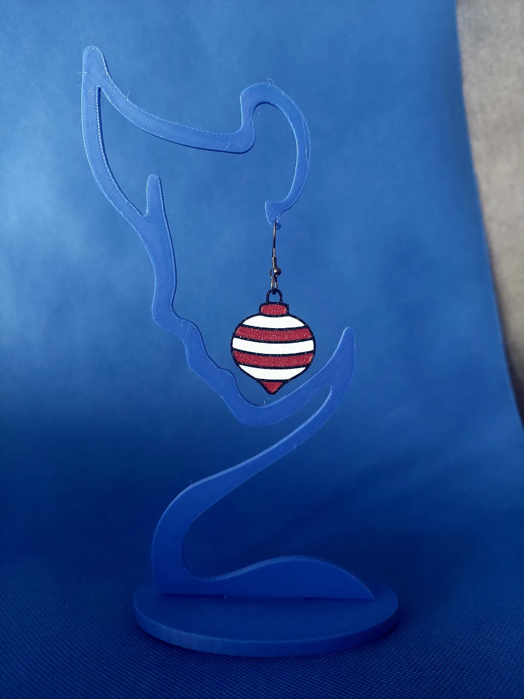 Multicolor Christmas Bauble V2 Earrings view 2