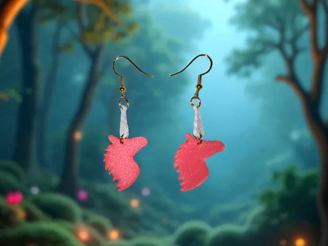 Unicorn earrings