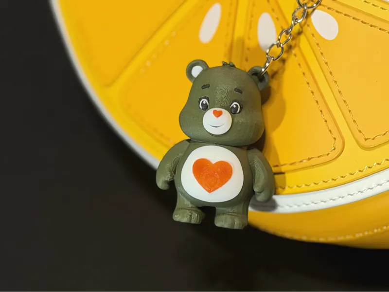 Care Bears Keychain - Retro 80s Charm