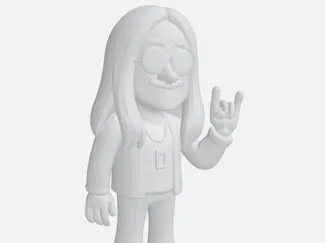 Ozzy Osbourne Tribute Figure