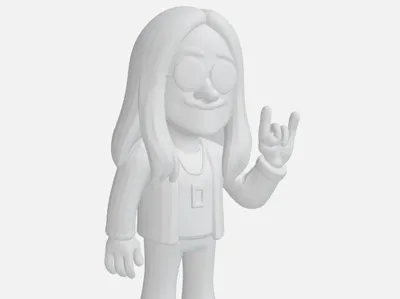 Ozzy Osbourne Tribute Figure