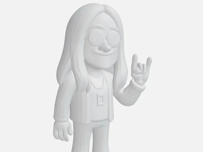 Ozzy Osbourne Tribute Figure