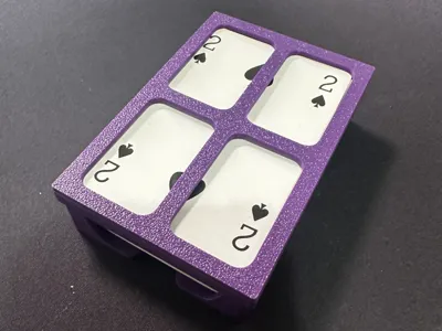 Card Holder with lid