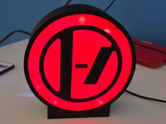 Twenty One Pilots Logo Light Box