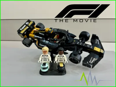 F1 SpeedChampions Comp Angle Double Figure Stand