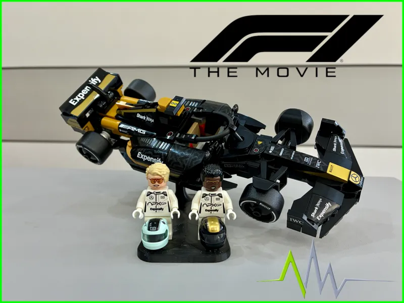 F1 SpeedChampions Comp Angle Double Figure Stand