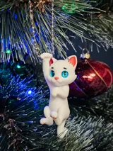 Фигурка и ключодържател коте за окачване