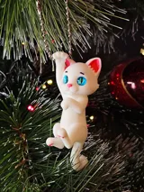 Фигурка и ключодържател коте за окачване