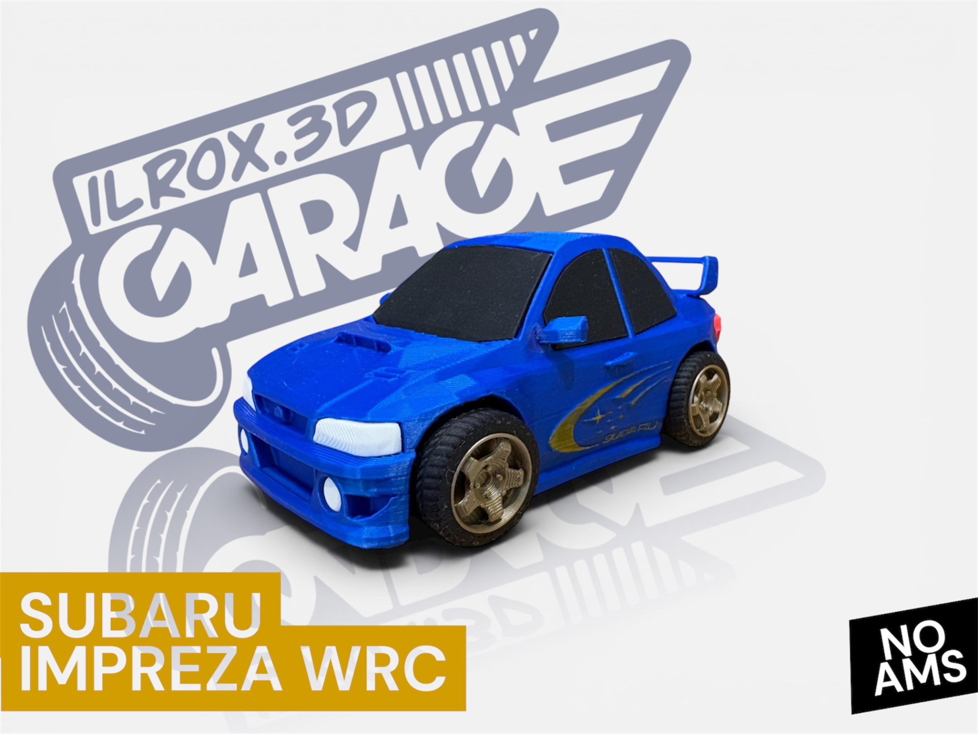 SUBARU IMPREZA inspired Toy Car