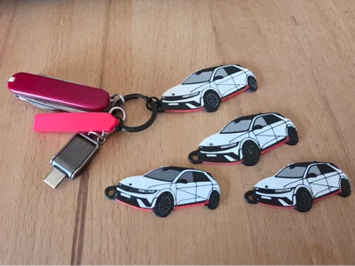 Keychain Hyundai IONIQ 5 N or N Line