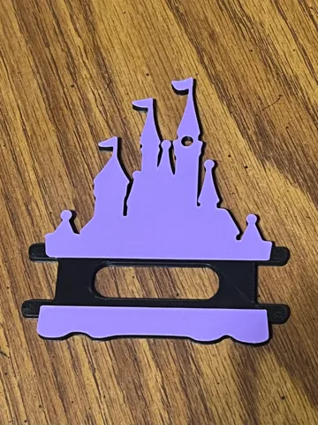 Accesorio para sujetar ligas de cabello: Disney Castle Hair Tie Holder — vista de referencia 2
