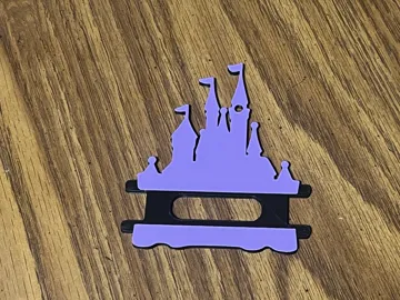 Accesorio para sujetar ligas de cabello: Disney Castle Hair Tie Holder — vista de referencia 3