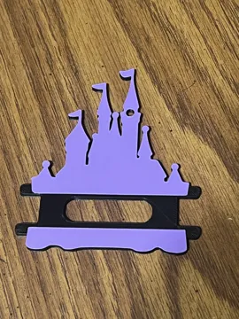 Accesorio para sujetar ligas de cabello: Disney Castle Hair Tie Holder — vista de referencia 4