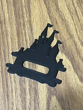 Accesorio para sujetar ligas de cabello: Disney Castle Hair Tie Holder — vista de referencia 5