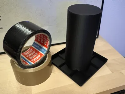 Gridfinity 3x Tape Holder (160mm height)