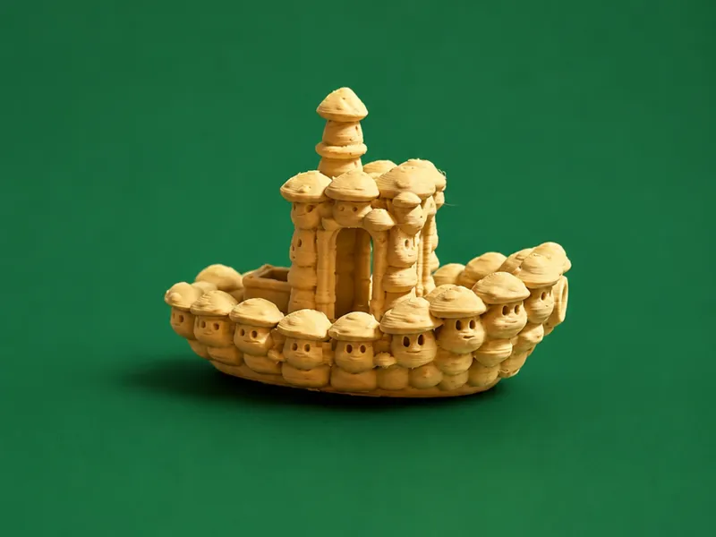 the mushroom benchy