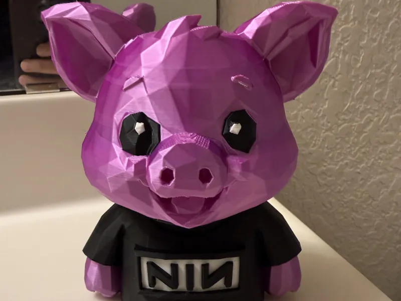 Nine Inch Nails NIN Piggy Poly