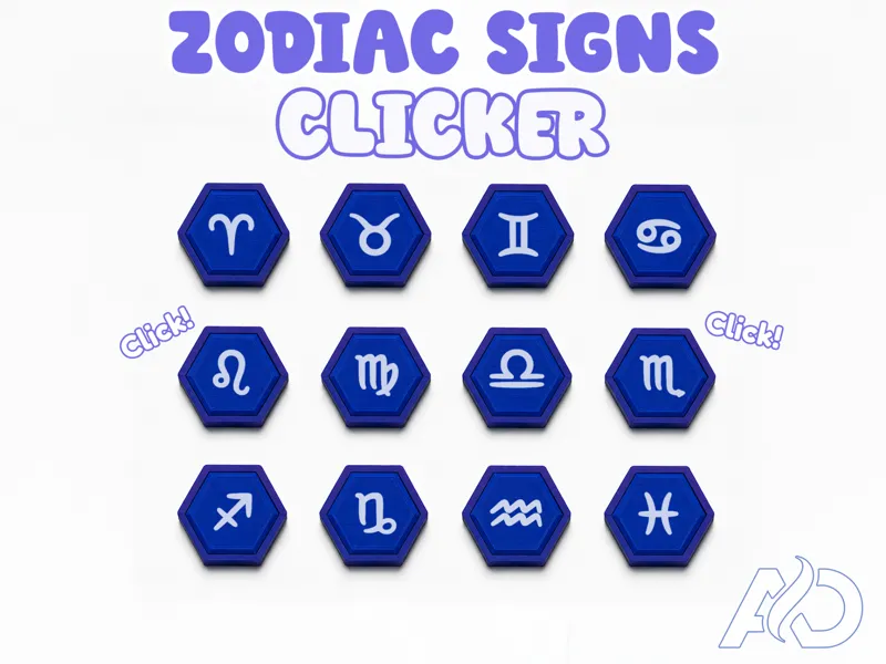 ZODIAC SIGNS CLICKER