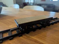 Flat Car v2 with Accessories
