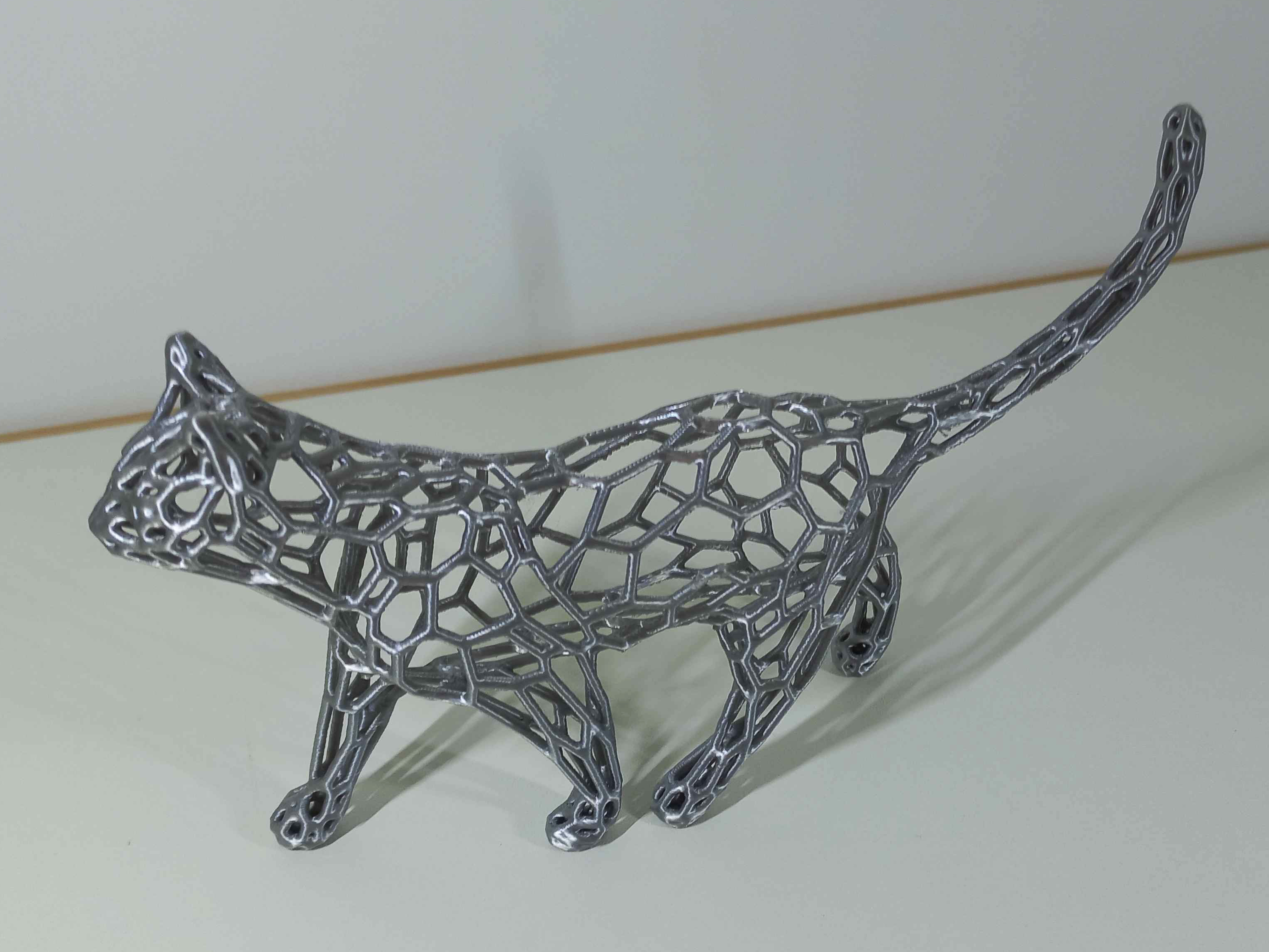 Miniatura 2 do modelo 3D Cats Voronoi