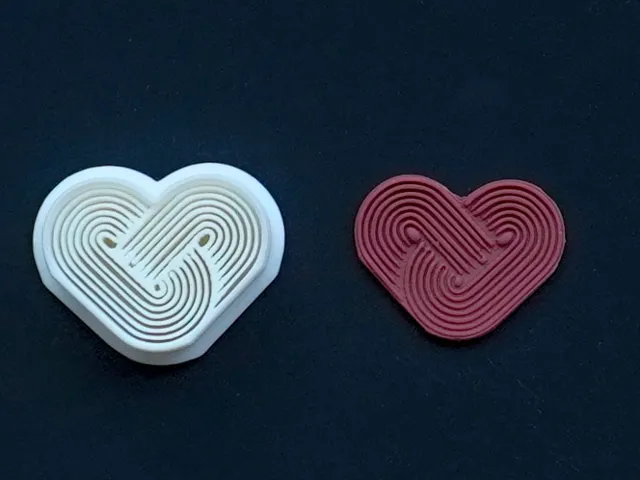 Heart Polymer Clay Cutter For Earrings Necklaces