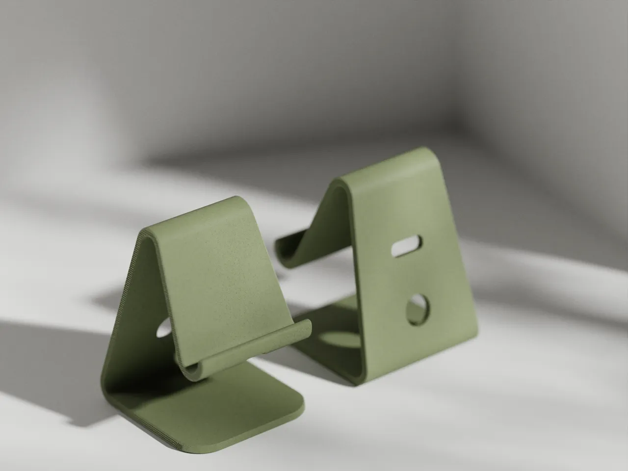 Minimalistic Phone Stand view 3