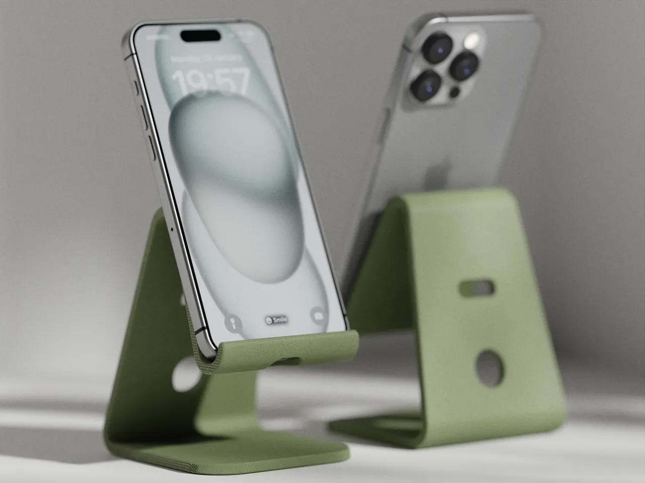 Minimalistic Phone Stand view 4