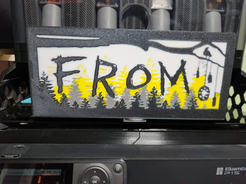 From sign lightbox
