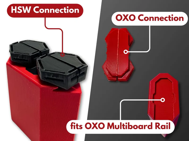 Multiboard to HSW Adapter (OXO Rail Pop-In)