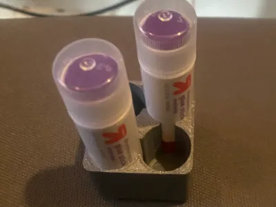 Gridfinity Gluestick Holder (2cm diameter)