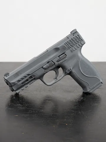 Modelo para impresión 3D: Smith & Wesson M&P 9 Static Prop Gun Weapon — vista de referencia 2