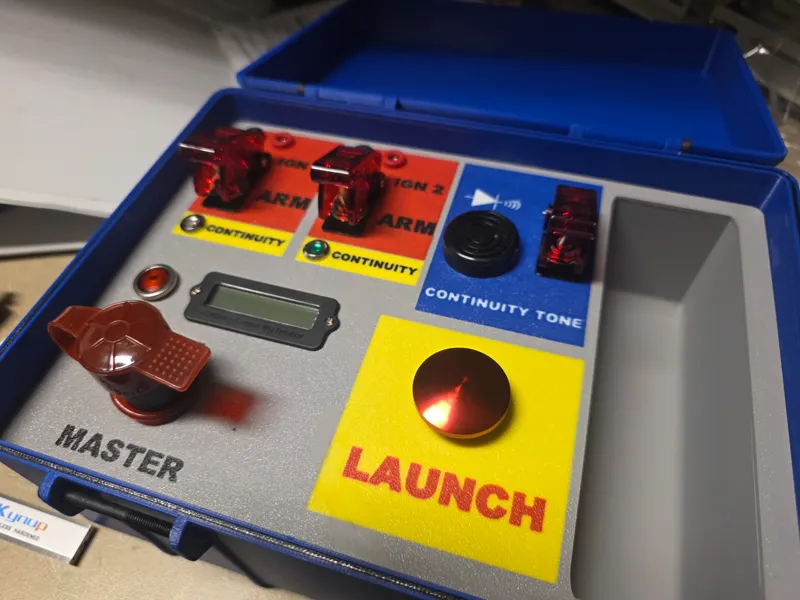 Model Rocket Launch Controller - Dual Circuit