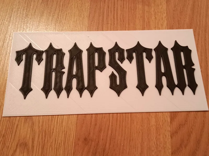 Simple Trapstar logo sign