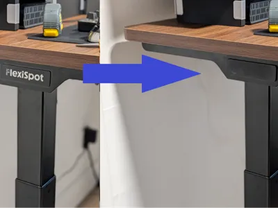 Flexispot Desk Logo Cover