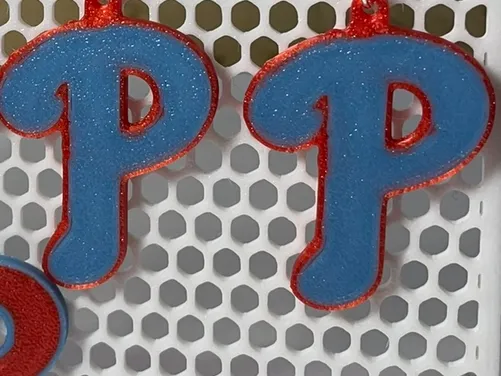 Philadelphia Phillies Inspired Earrings