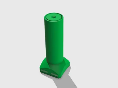 Bycicle fork shaft dummy