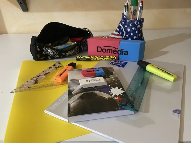 Boite gomme domédia
