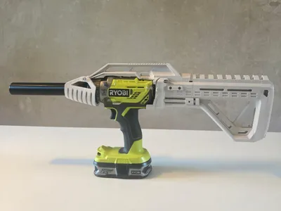 Drill shoulder stock