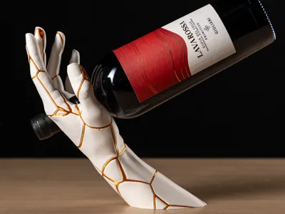 Vino Grace - Kintsugi Wineholder