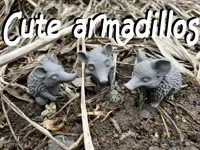 Tatous mignons — figurines — photo 2