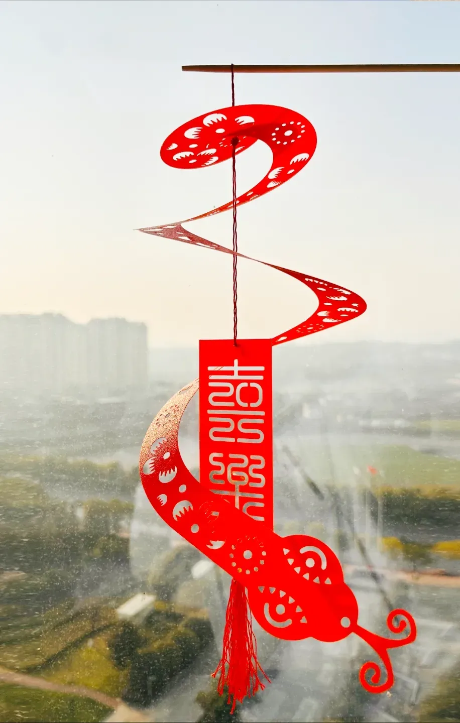 Snake Window Display Year of the Snake Stereoscopic Window Decoration (Only 13g of filament ...