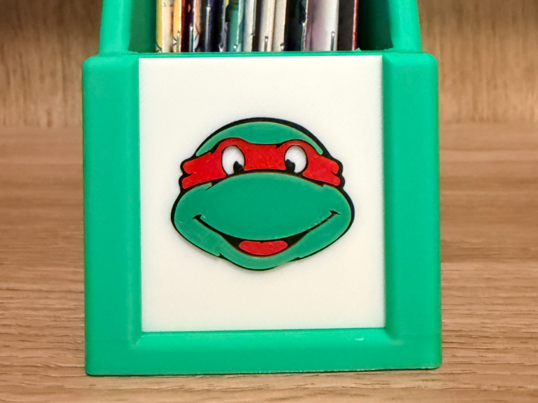 TMNT - Comic book holder label